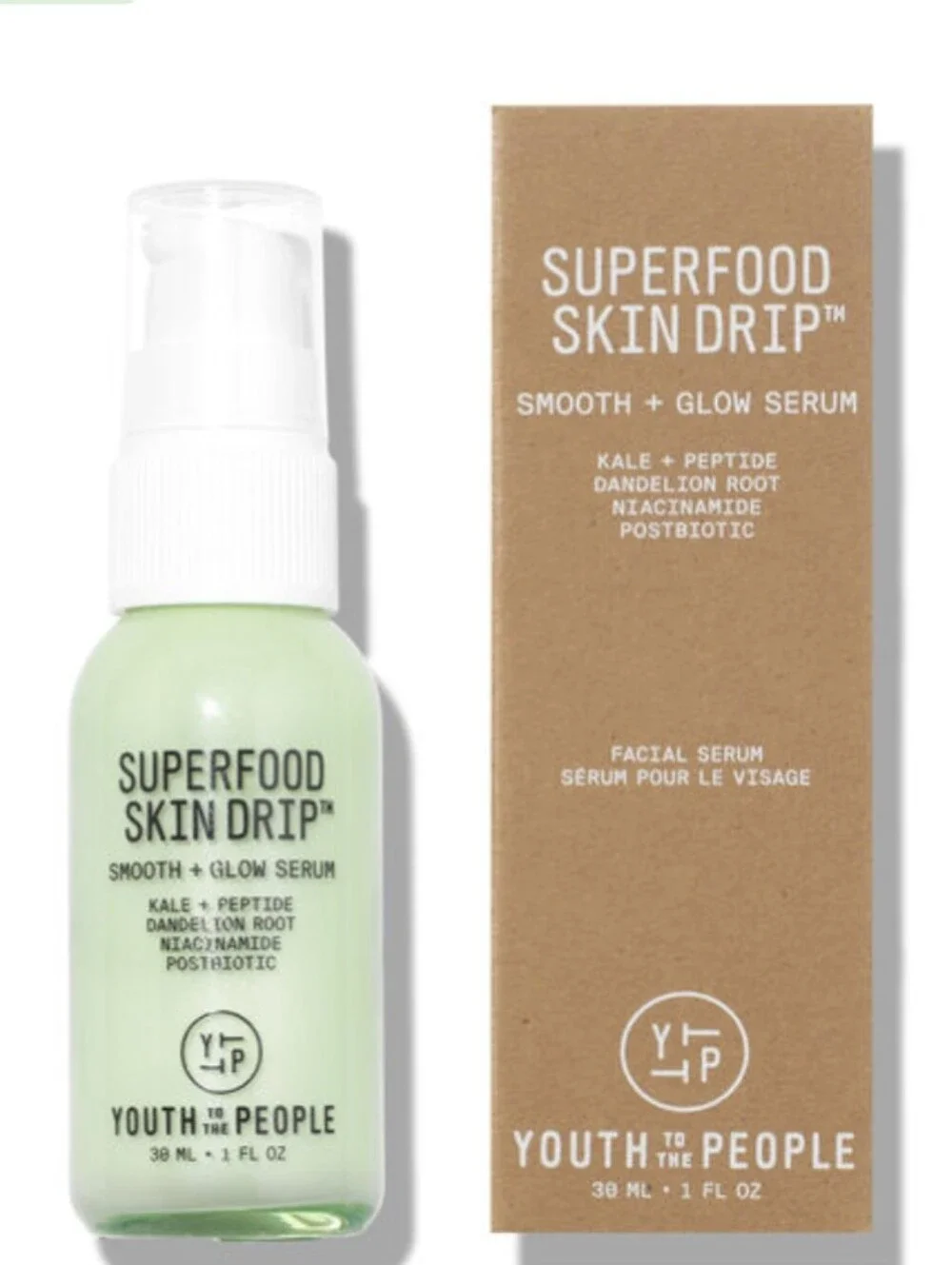 Youth To The People KALE SUPERFOOD SKIN DRIP SMOOTH + GLOW SERUM 1oz. NWT